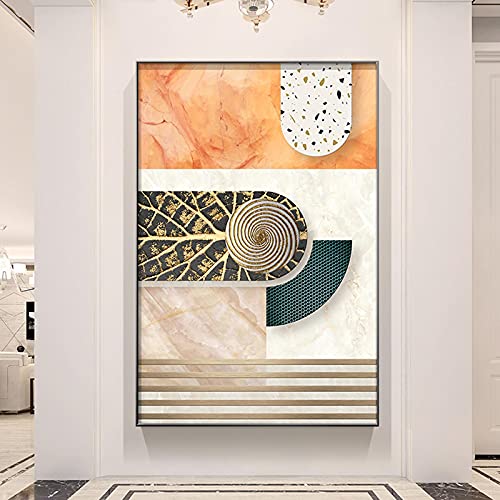 Toile art moderne minimaliste 50x70 impression luxe salon raffiné