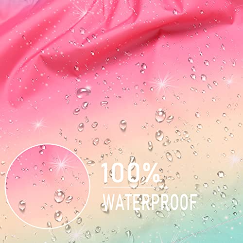 Image of Arshiner Girl Baby Kid Waterproof Hooded Coat Jacket Outwear Raincoat Hoodies