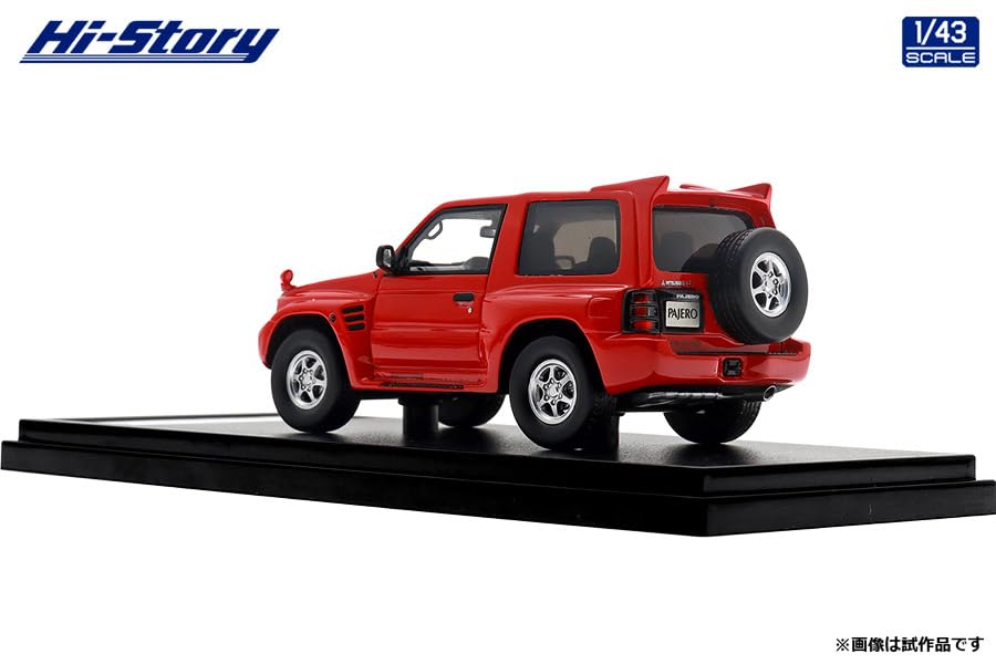 Hi Story 1/43 Mitsubishi PAJERO EVOLUTION (1997) Passion Red