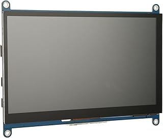 Tela IPS de 7 Polegadas, Tela de Toque Capacitiva de 7 Polegadas PCB LCD Prática Interface Multimídia HD de Toque de Cinco Pontos 1.4b para TV (Módulo de tela)