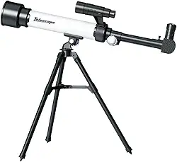 DM Toys, Telescopio Infantil Luneta Astronômico Tripe 360º Ocular 60x