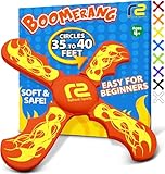 Boomerang for Kids - Toys For Ages 8-13 Boys & Girls - Fun & Easy To Use - Easter Basket Stuffers for Kids 6 7 8 9 10 + Year Old Boy Gifts - Best Easter Gifts & Summer Birthday Gift Ideas for All Ages