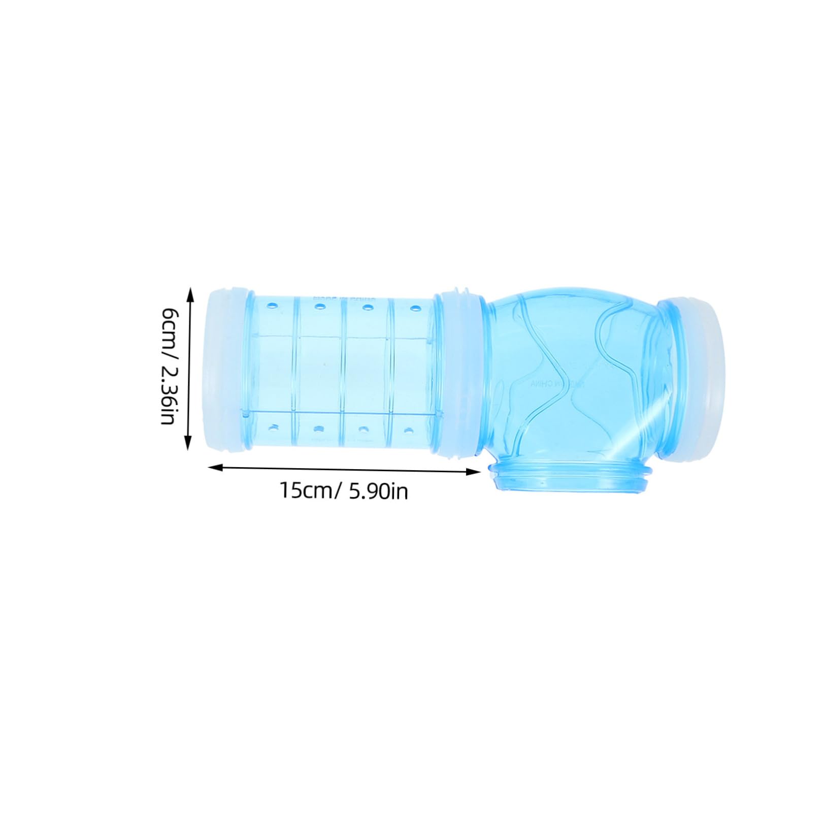 ibasenice 2 Sätze Hamsterkäfig Zubehör Teiliges Röhren Set DIY Maze Tunnel Erweiterung Langlebig Einfach zu Reinigen Erweiterbar für Kleintiere und Nager