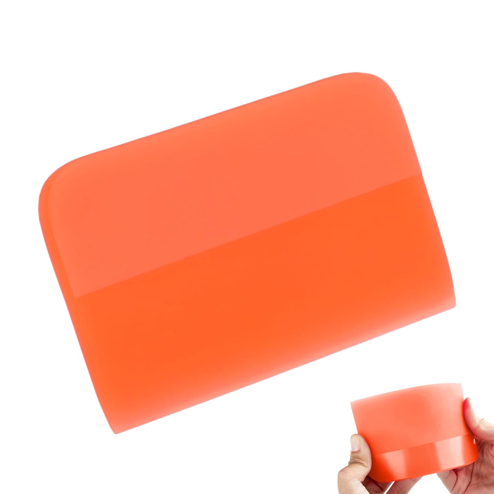 Soft Silicone Squeegee for Car Tint & PPF Installation - V-Blade Scraper Tool for Vinyl, TPU Window Film Application, Water Removal, and Paint Protection Film