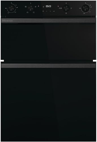 Hisense Hi6 BID914221CDBG Built In Electric Double Oven - Black - A/A Rated [Energy Class A+]