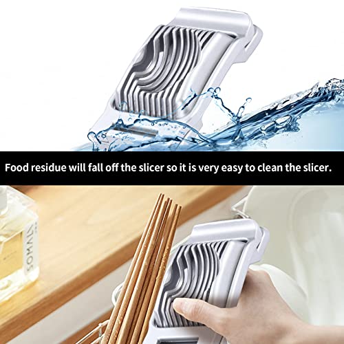 image for KABUDA 2 Packs Egg Slicer,Strawberry Slicers, Stainless Steel Wire Egg