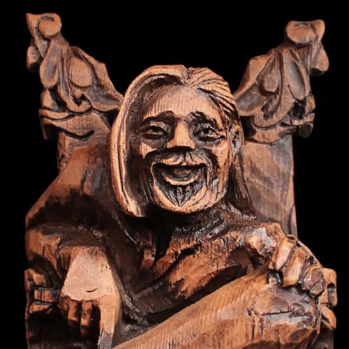 Estatua Loki Dios Nórdico 8 pulgadas miniatura 3