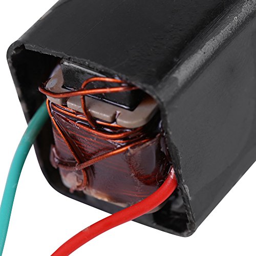 Miniature DC 3.6~6V to 20KV High Voltage Transformer Boost Step-up Inverter, Arc Pulse Generator, Power Module, Black