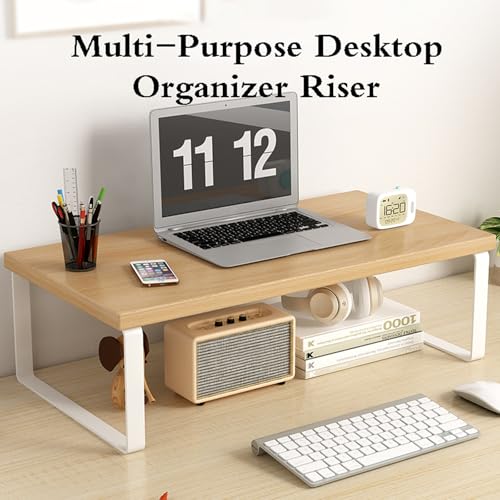 Réhausseur d'écran pour PC portable et support imprimante bureau - 7