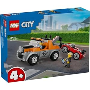 Amazon.co.jp - レゴ® シティ レッカー車と故障したスポーツカー 60435
