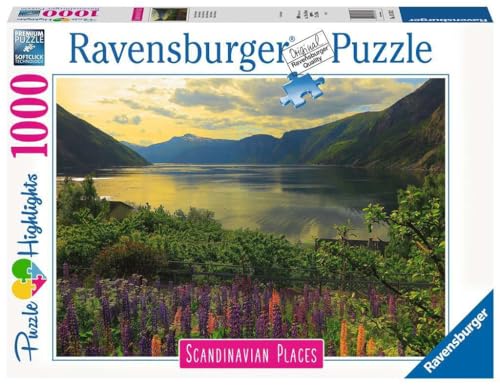 Puzzle Fjord Norvège 1000 pièces - vue 3