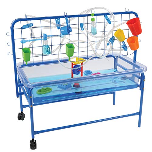 Kaplan Early Learning Sand and Water Exploration Table with Steel Activity Frame to Hang Toys - Thumbnail 3