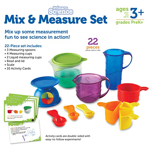 Learning Resources Mix And Measure Activity Set, 22 Pieces