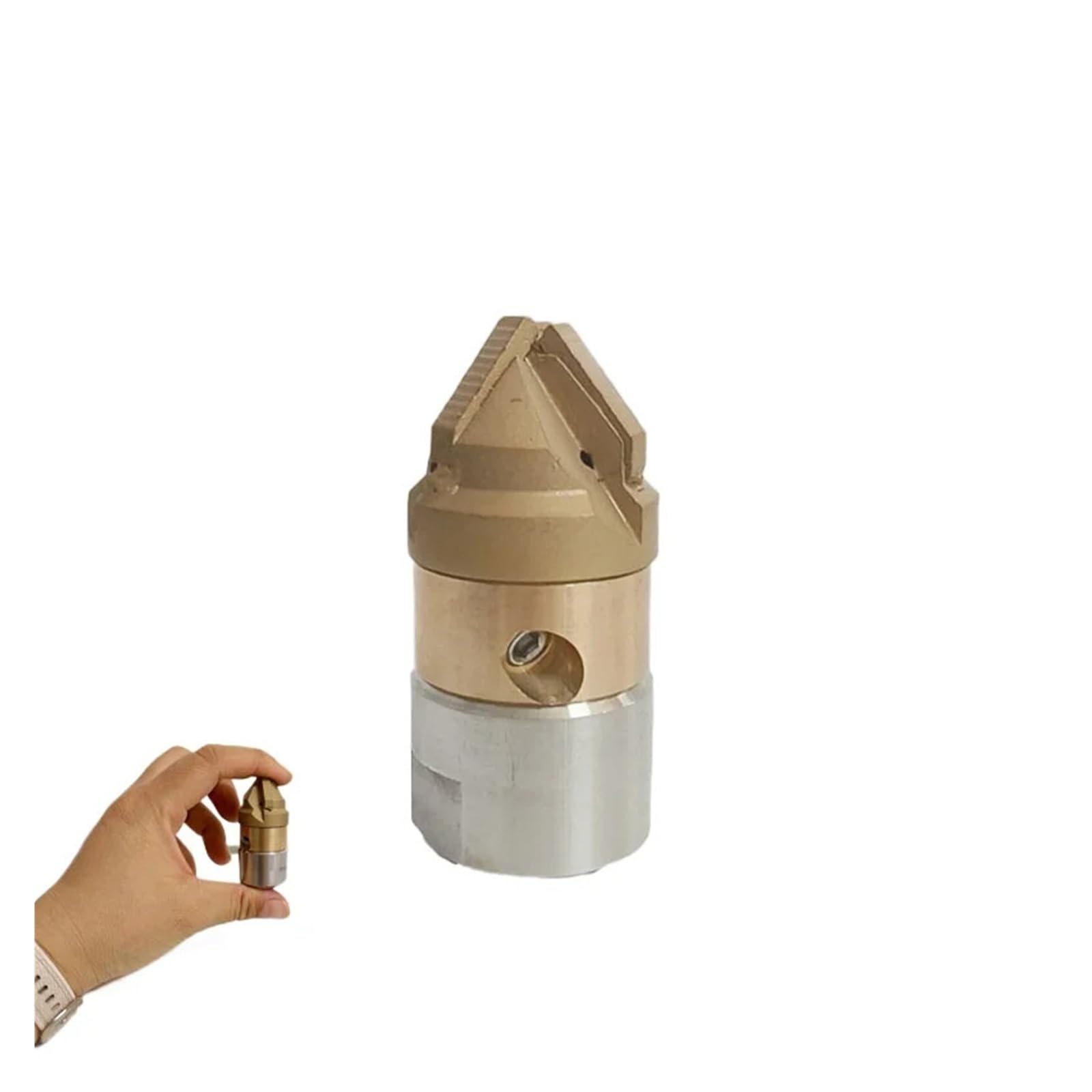 Boquilla de alta presión 3/8 15L/min, minitubo de dragado, limpieza de barro, Pagoda giratoria, boquilla de aleación de limpieza de acero inoxidable(3I8 camlock 15L)