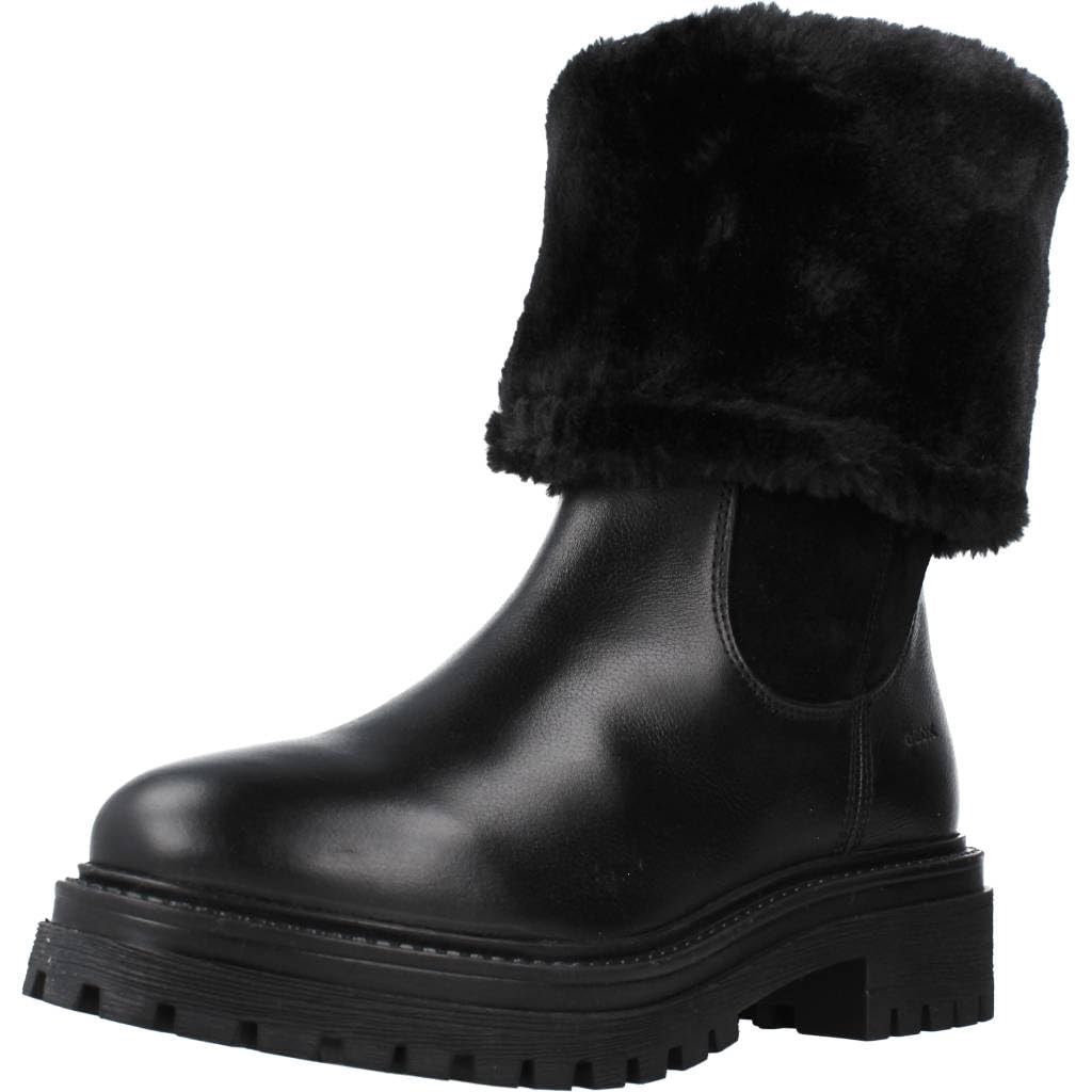 Geox Damen D Iridea M Stiefel, Schwarz, 35 EU