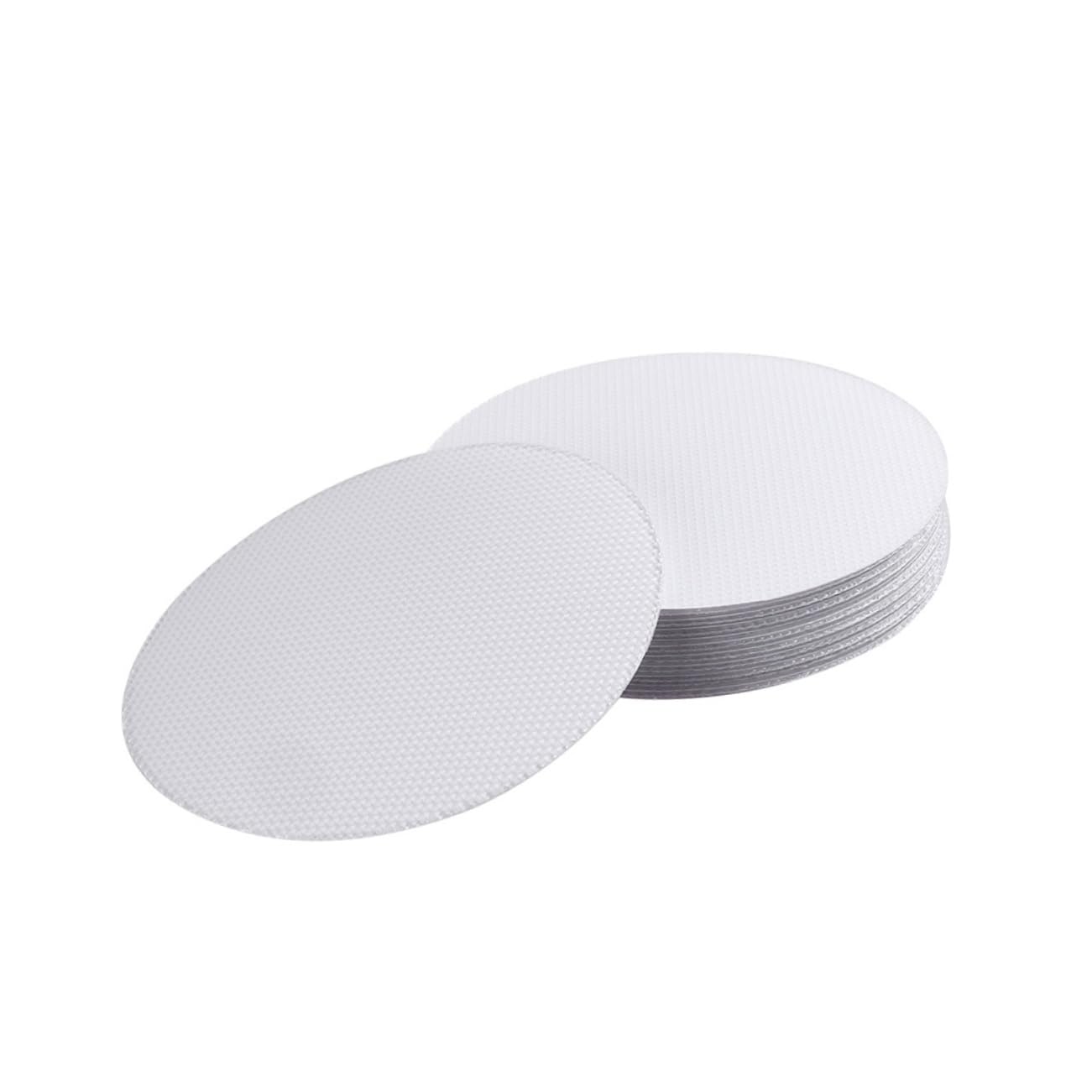 72piezas Pegatinas Antideslizantes De Peva para Baño Redondas De Apliques De Seguridad para Bañera y Ducha Adhesivos Antideslizantes para Superficies Resbaladizas