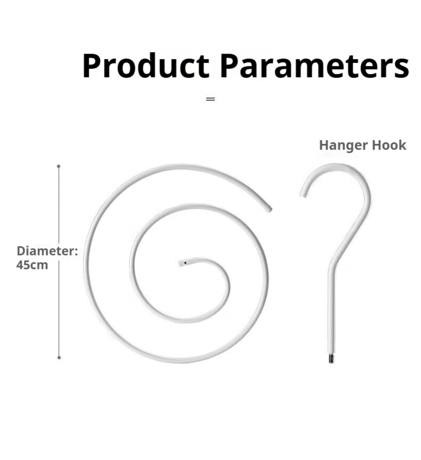 4 stendibiancheria a spirale, in acciaio inox, supporto per asciugatura a spirale, gancio per asciugare con gancio, multifunzione per interni ed esterni, asciuga facilmente le lenzuola