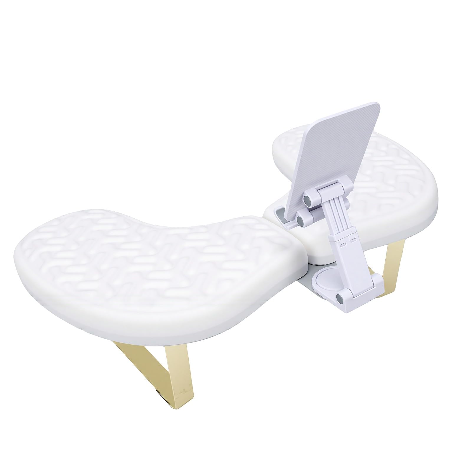 Reposamanos para Uñas en Forma de U, Transpirable, de Alta Resistencia, Ergonómico, a Prueba de Agua, Reposabrazos para Manicura para Salón de Uñas, Cojín de Esponja Viscoelástica con Soporte