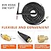 FEIFANKE TIG Welding Torch, WP-17V Air-Cooled Lift TIG Torch with 10-25mm² Quick Connector, 35-50mm² to 10-25mm² Adapter, 13 FT Gas Hose for FEIFANKE MIG135 MIG145 MIG250 ARC200