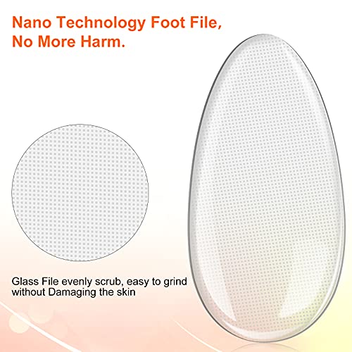 Zengerent 002 Nano Foot File Callus Remover- Glass Professional Pedicure Scrubber thumb #2
