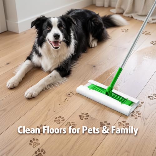 Image of AIR U+ Wet Pads Refill for Swiffer Sweeper Wet Mopping Cloth, Unscented Disposable Floor Cleaning Wipes, 30 Count