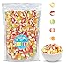 Freeze Dried Candy Gourmet Crunch Candies 12oz Bag Pouch Assorted Cherry Strawberry Lemon Lime Orange Original Rainbow Fruity Flavor Ideal Gift Snack