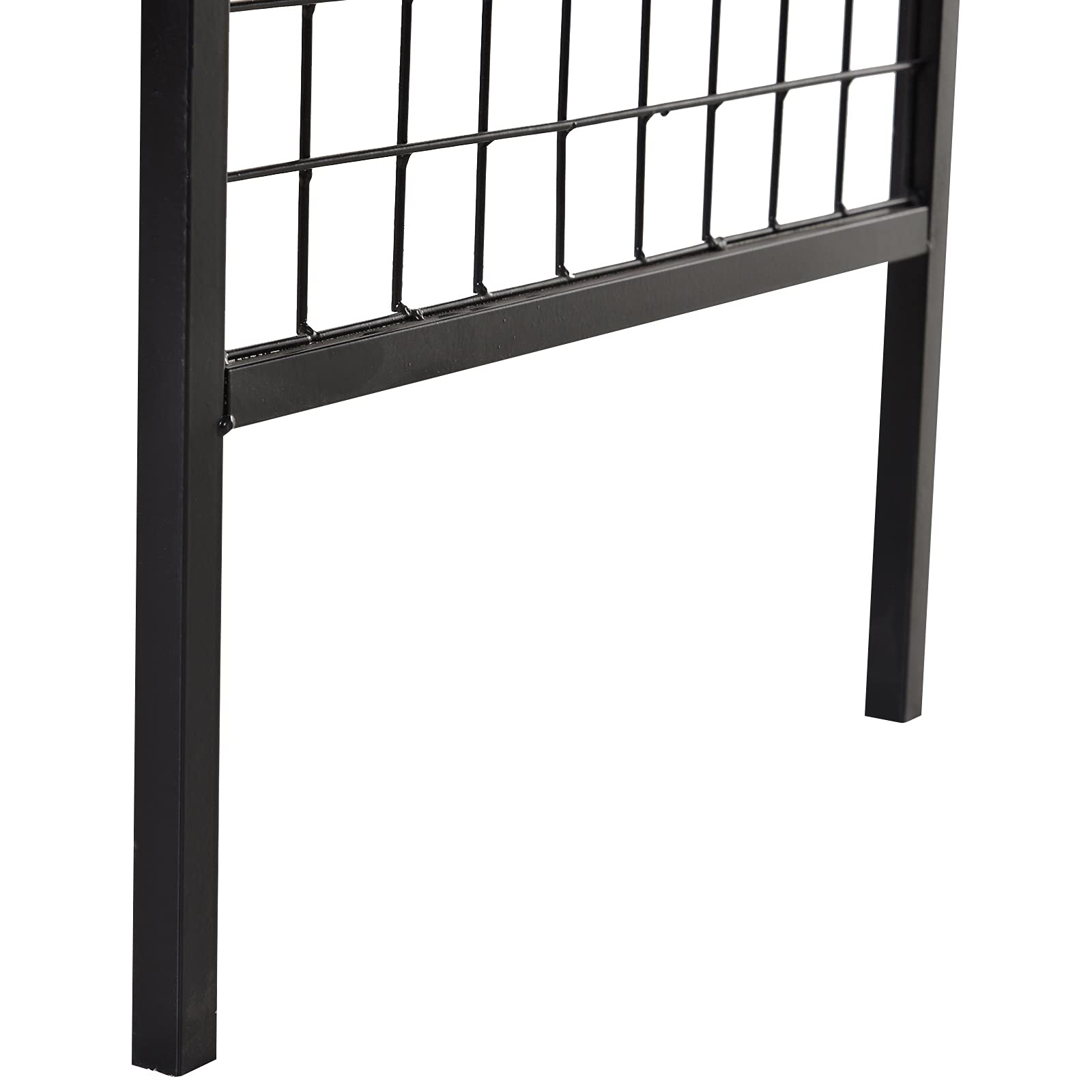Outsunny Pflanzbogen mit Bank Sitzbank Torbogen Rankgitter Rankhilfe Garten Bogendach Metall Schwarz 154 x 60 x 205 cm