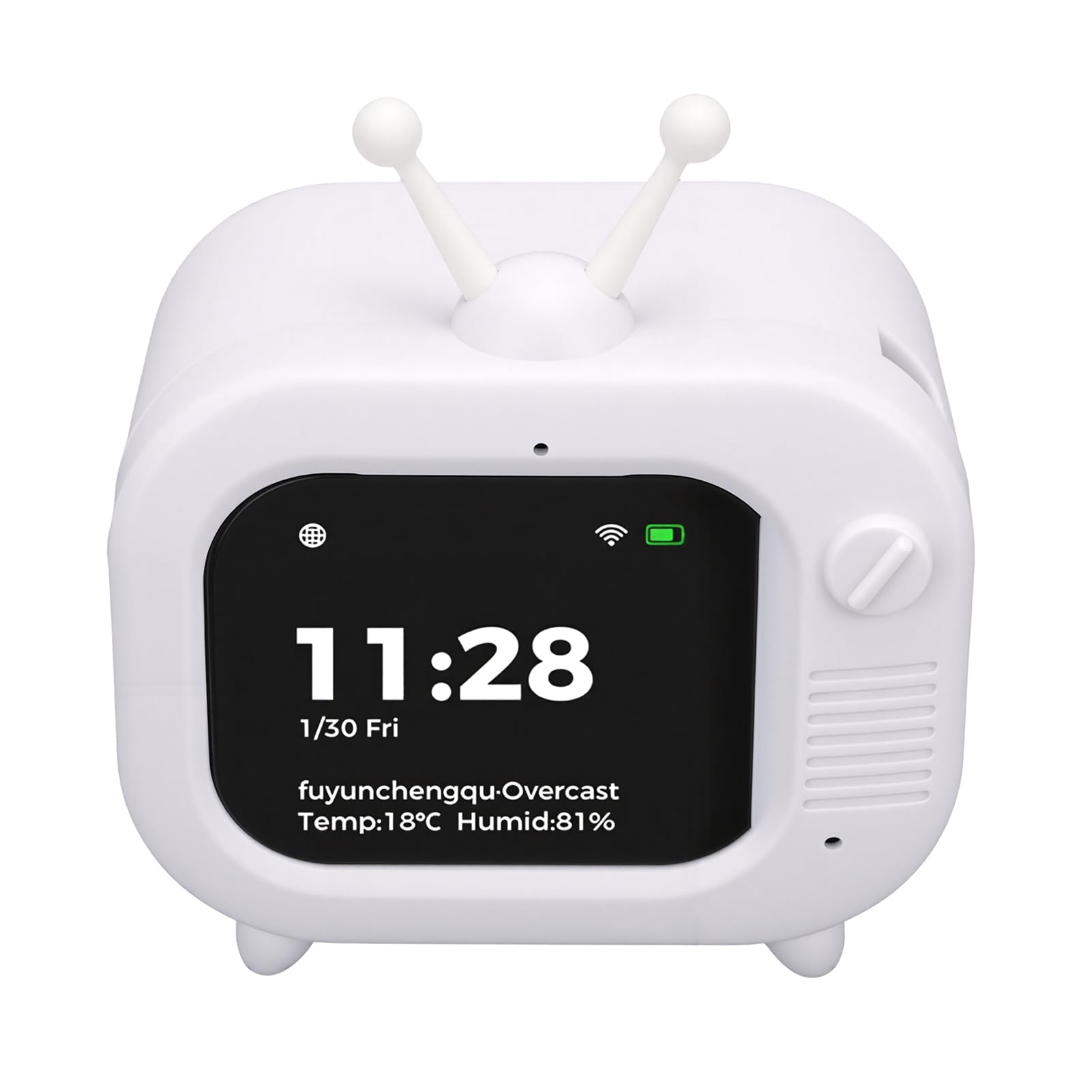 Robot AI Smart Companion, Giocattolo Interattivo con Assistente Vocale Multimodale, Altoparlante Portatile per Apprendimento WiFi con Modello Multiplo 60+ Lingue, Ideale per Bambini Adulti