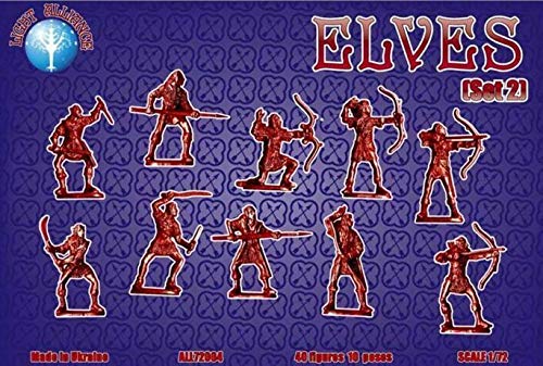 Set Bundle de Elfos de Fantasía Alliance 1/72 miniatura 3