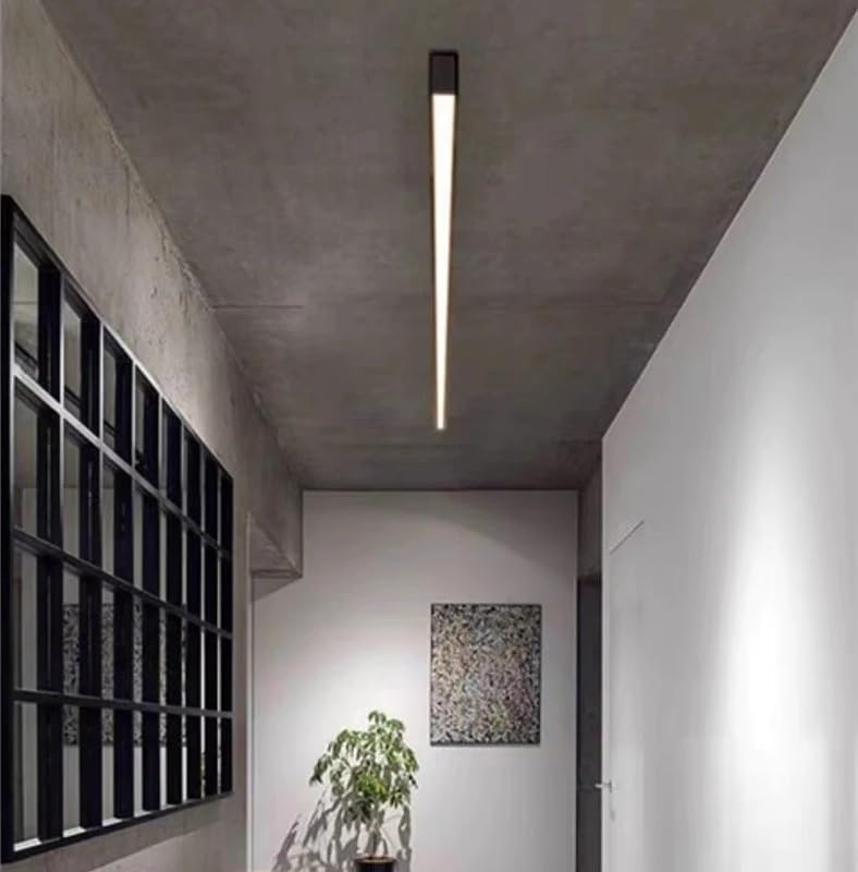 Plafonnier LED anti-éblouissement à intensité variable pour grand salon moderne