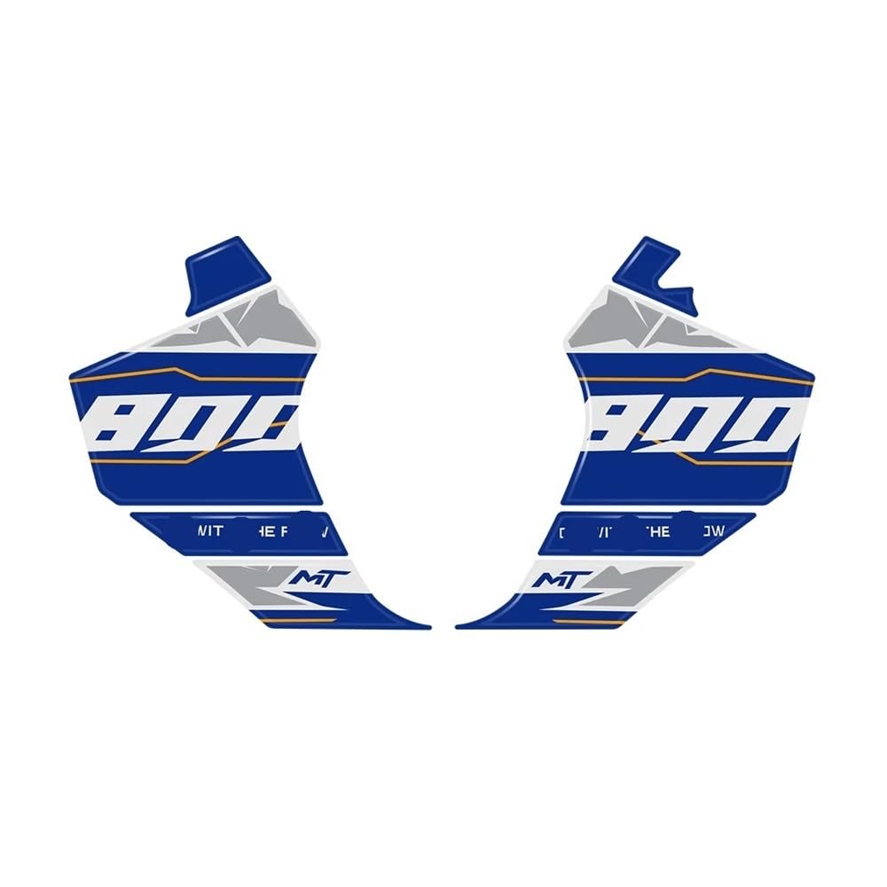 Protection de réservoir moto 800MT kit d'autocollants époxy pour 800 MT 2023 2024