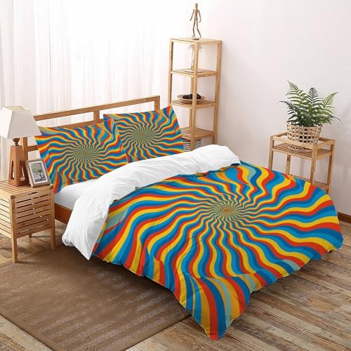 Housse de couette squelette 135x200 parure de lit gothique single en microfibre - 2