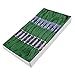 Produktbild 24 Docken Stickgarn je ca. 8m / Sticktwist 100% Baumwolle Stickerei verschiedene Farbwahl, Farbe :6872 dunkles grün
