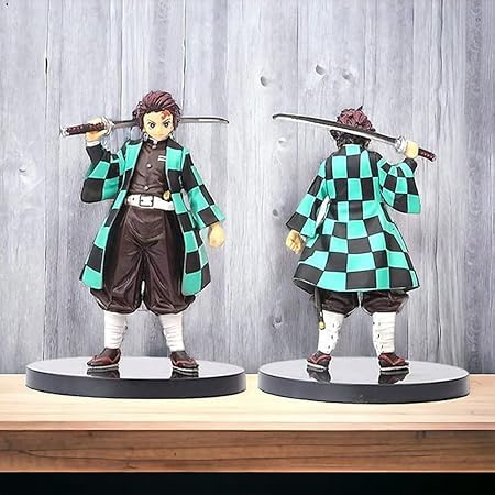 Abelestore Anime Cartoon Character Q Posket Action Figure | Limited Edition | Attractive Lightweight Durable Toy Figures for Home Decors Office Desk and Study Table - Itachi (Tanjiro 16Cm) - Image 4 thumbnail