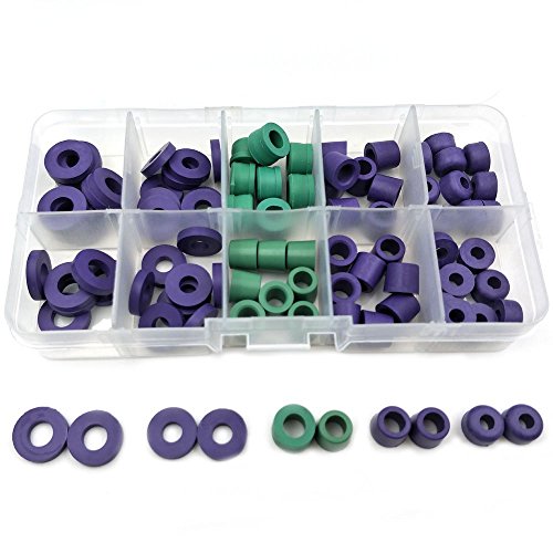 94pcs/Set O-Ring Kit R134a Car Air Conditioning Refrigerant Table Pipe Rubber Ring Seals Gaskets Seals Box Tool Parts