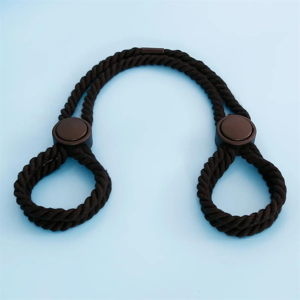 Corde à nouer noire pour plus de plaisir de jeu