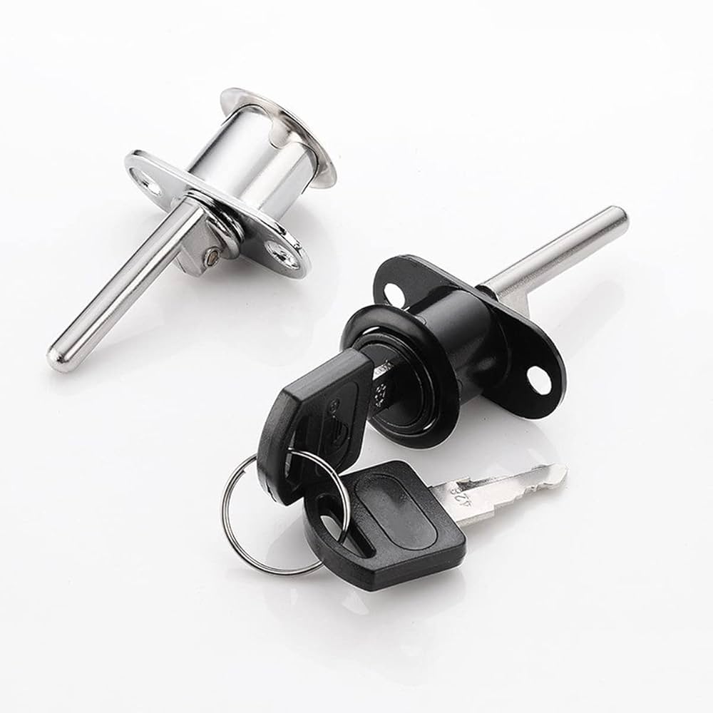 VICTAC Office Drawer Lock Cabinet Plunger Lock with 2 Keys
