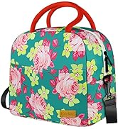 Insulated lunch bag, Large Lunch Box for Women and Men, Light Durable Tote Bag with Adjustable Sh...