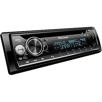Pioneer DEH-S720DAB-AN with DAB Antenna, 1-DIN Car Radio, CD Tuner with FM and DAB+, Bluetooth, MP3, USB and AUX Input, RGB L