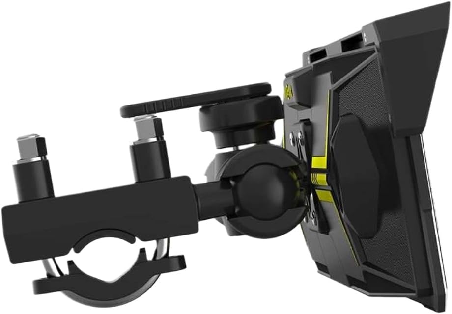 8.1-Inch Wireless CarPlay and Android Auto MP5 Player with Navigation Screen, Portable Waterproof Motorcycle Display