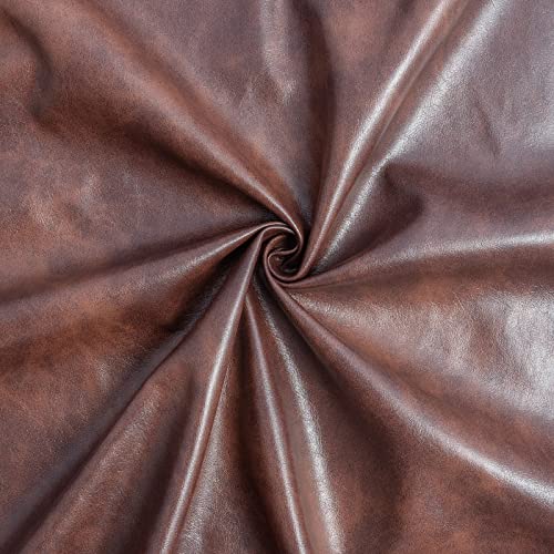 Furnimart 30" Faux Leather Upholstered Bar Stool, Adjustable Counter Stools Bar Chairs Modern Design Swivel Barstools Hydraulic Stools For Kitchen And Dining Room Set Of 2 (Leather-Darkbrown) #TOP7