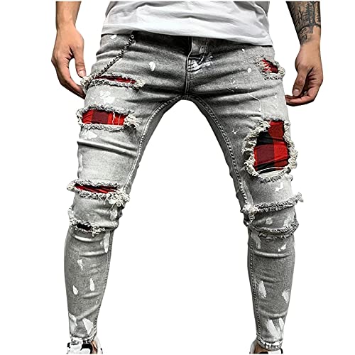 Jeans déchire homme slim pour vos sorties estivales et look urbain branché