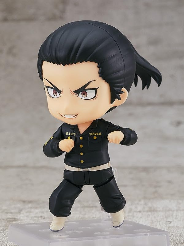 Orange Rouge Tokyo Revengers 10cm Nendoroid Keisuke Baji Figure, Black - Image 3