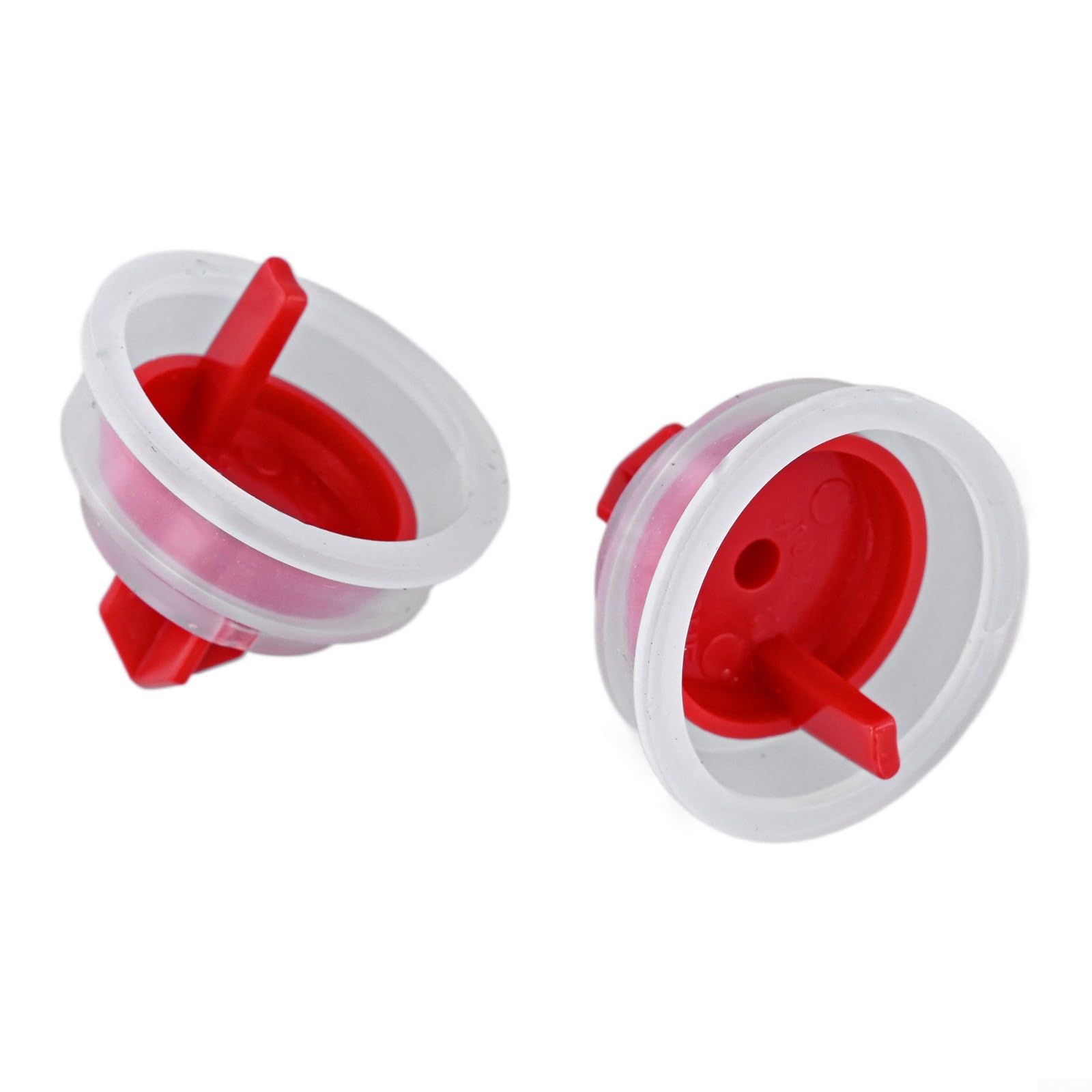 2 Pack Diaphragm Washer Replacement Compatible with 43758/4375800M Toilet Cistern Inlet Valves, Rubber Impulse Seals for Side Entry and Bottom Entry Flush Systems