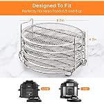Goldlion Dehydrator Rack for Ninja Foodi and Instant Pot Duo Crisp 6.5/8 Qt - Image 3