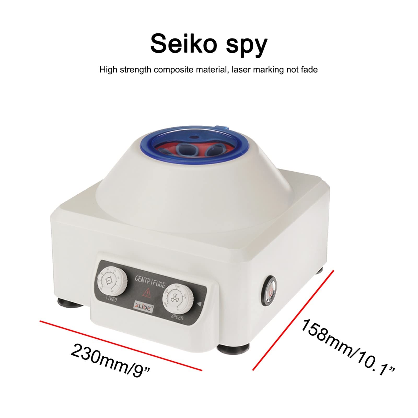 Sérum d'isolat de PRP de Machine de Pratique médicale de centrifugeuse de Laboratoire électrique de 4000RPM avec Le Tube de centrifugeuse de 5mL 10mL 15mL