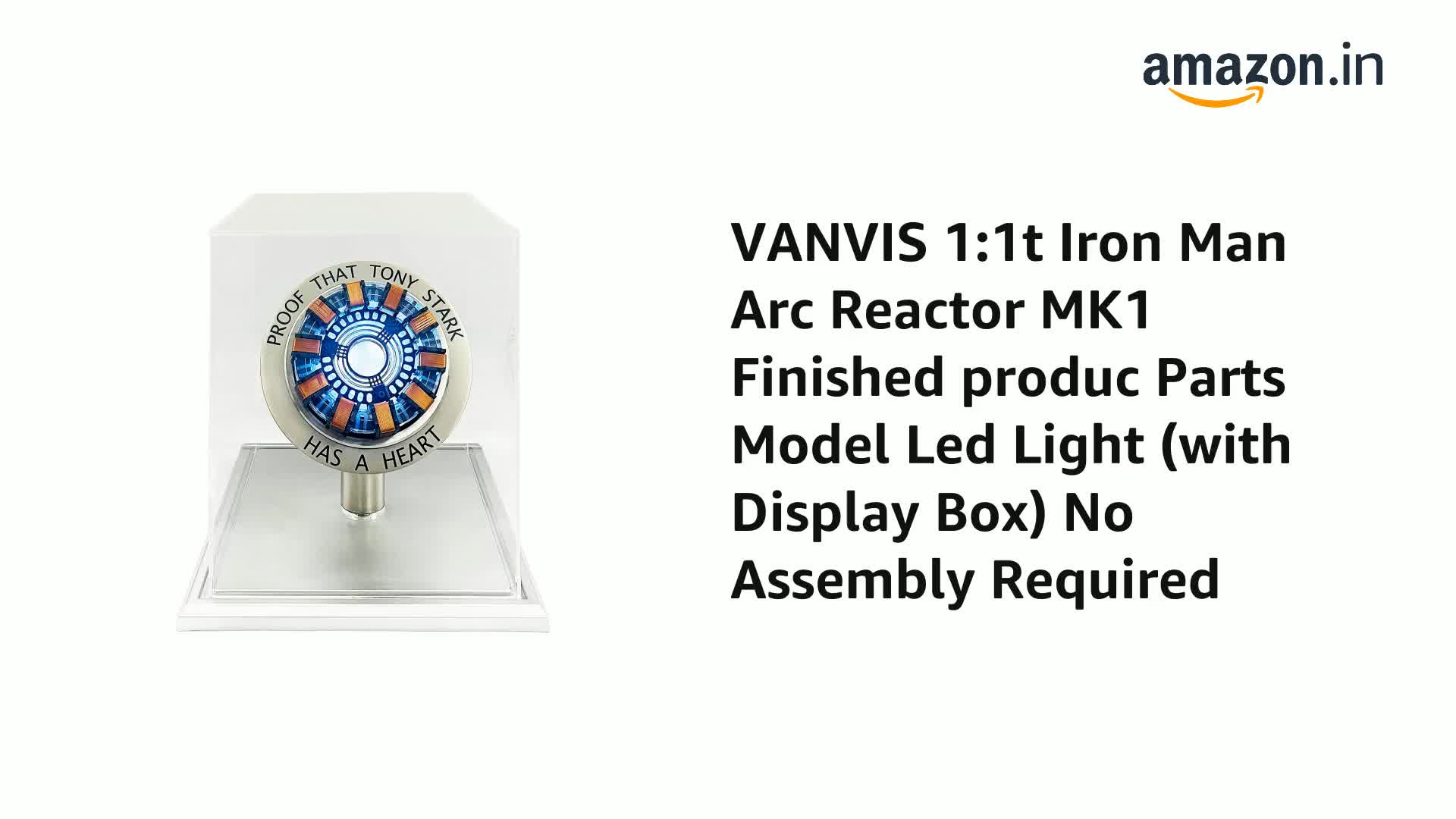 Buy VANVIS 1:1t Iron Man Arc Reactor MK1 Finished product Parts