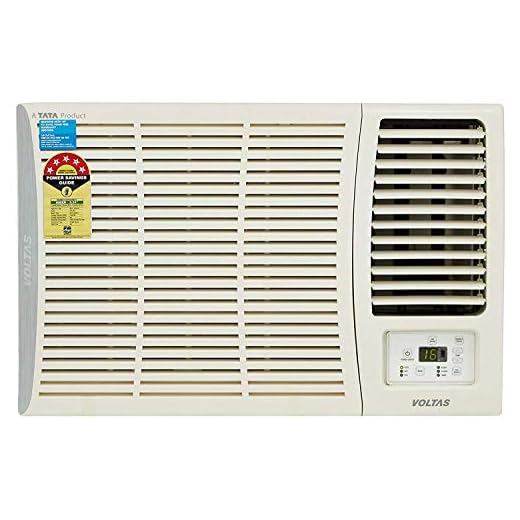 Voltas 1.5 Ton 5 Star Window AC (Copper,185 DZA, White)