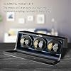 TIMECUBE Watch Winder for 6 Automatic Watches with LED Light and 15 Winding Programs