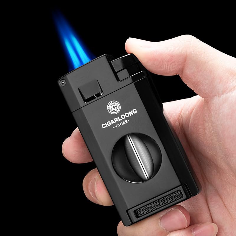 Encendedor multifuncional con cortapuros y taladro portátil miniatura 2